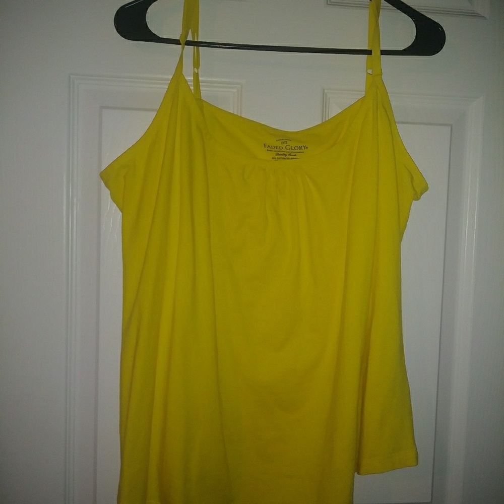 yellow tank